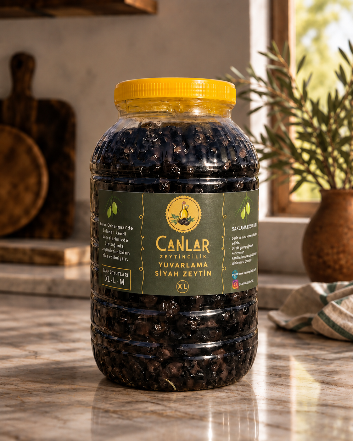 Siyah Yuvarlama | XL Dane | 5 L