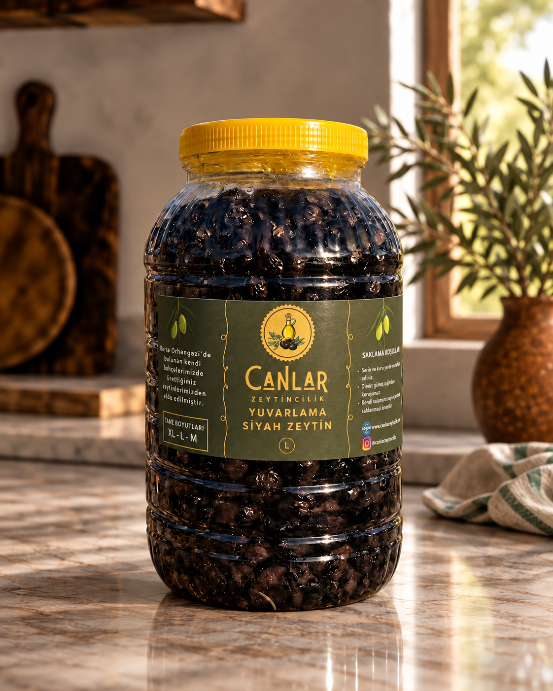 Siyah Yuvarlama | L Dane | 5 L