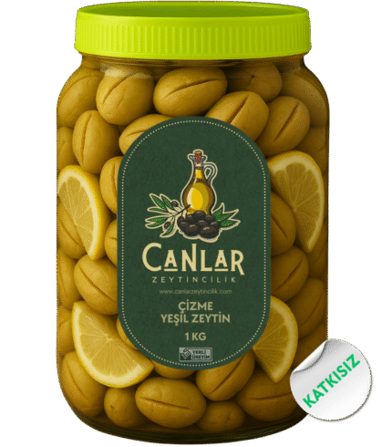 1 Kg Yeşil Çizme Zeytin