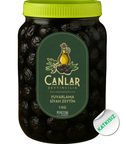 1 Kg Yuvarlama Siyah Zeytin