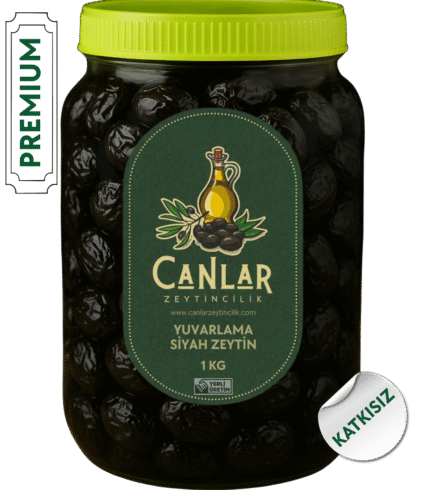 1 Kg Yuvarlama Siyah Zeytin (Premium)