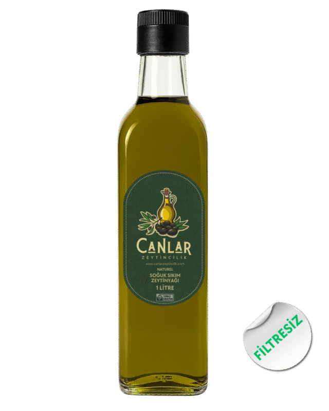 1 Litre Filtresiz Zeytinyağı