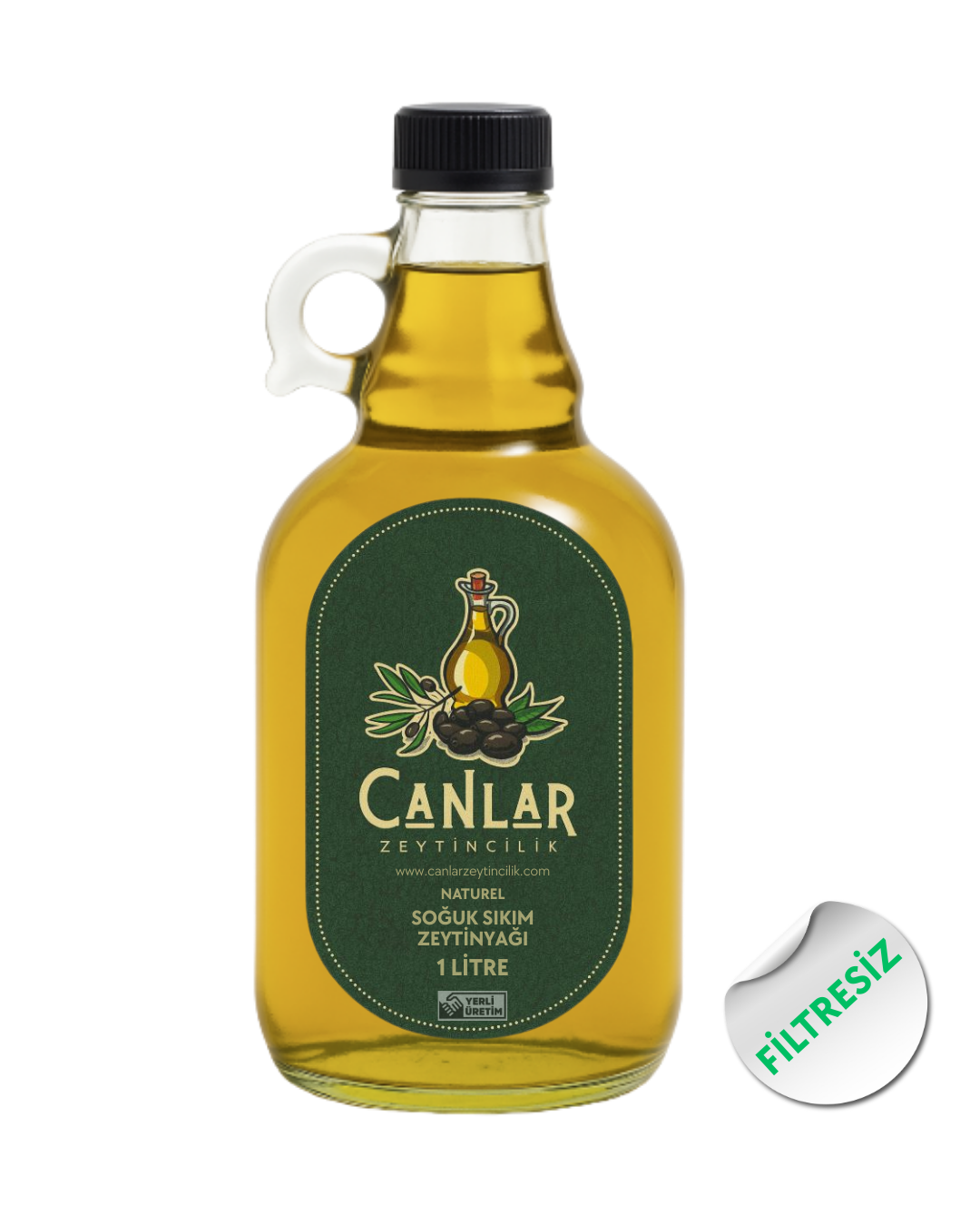 1 Litre Galon Şişe Zeytinyağı