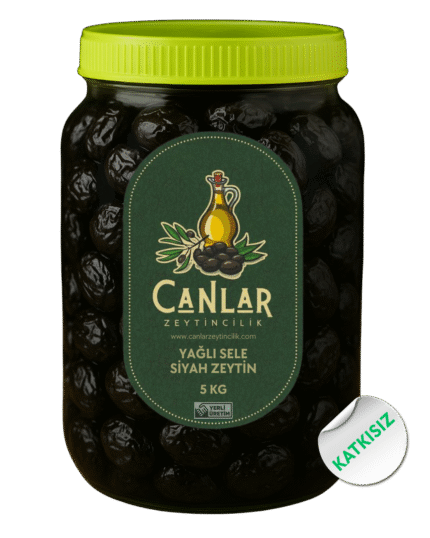 5 Kg Yağlı Sele Siyah Zeytin