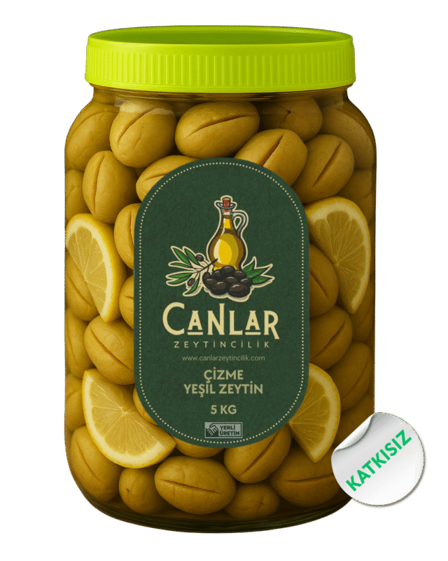 5 Kg Yeşil Çizme Zeytin
