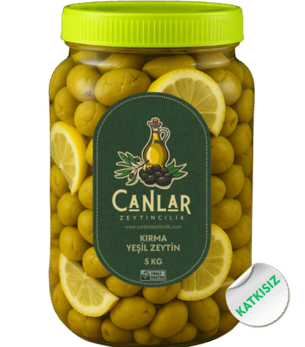 5 Kg Yeşil Kırma Zeytin