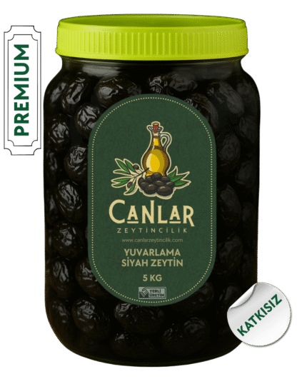 5 Kg Yuvarlama Siyah Zeytin (Premium)