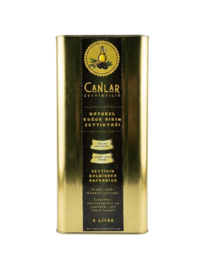 YENİ SEZON 5 Litre Filtresiz Naturel Zeytinyağı